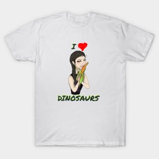 I Love Dinosaurs T-Shirt